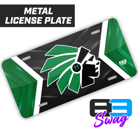 Hopatcong Warriors 2024 Edition - Metal Aluminum License Plate