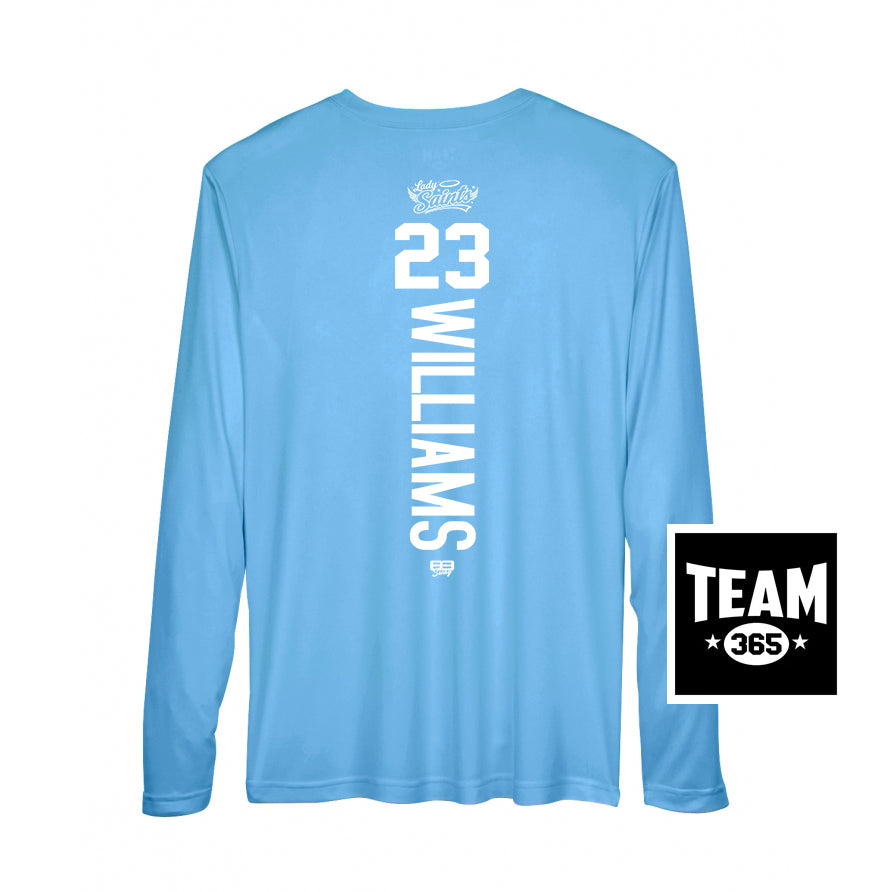 Team 365 Youth & Men's Zone Performance Long-Sleeve T-Shirt - Lady Saints Softball
