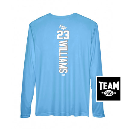 Team 365 Youth & Men's Zone Performance Long-Sleeve T-Shirt - FCF Flight Baseball Blue
