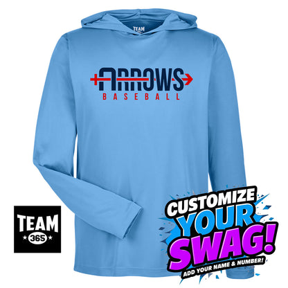 Team 365 Youth & Men's Zone Performance Hoodie - Arrows Baseball