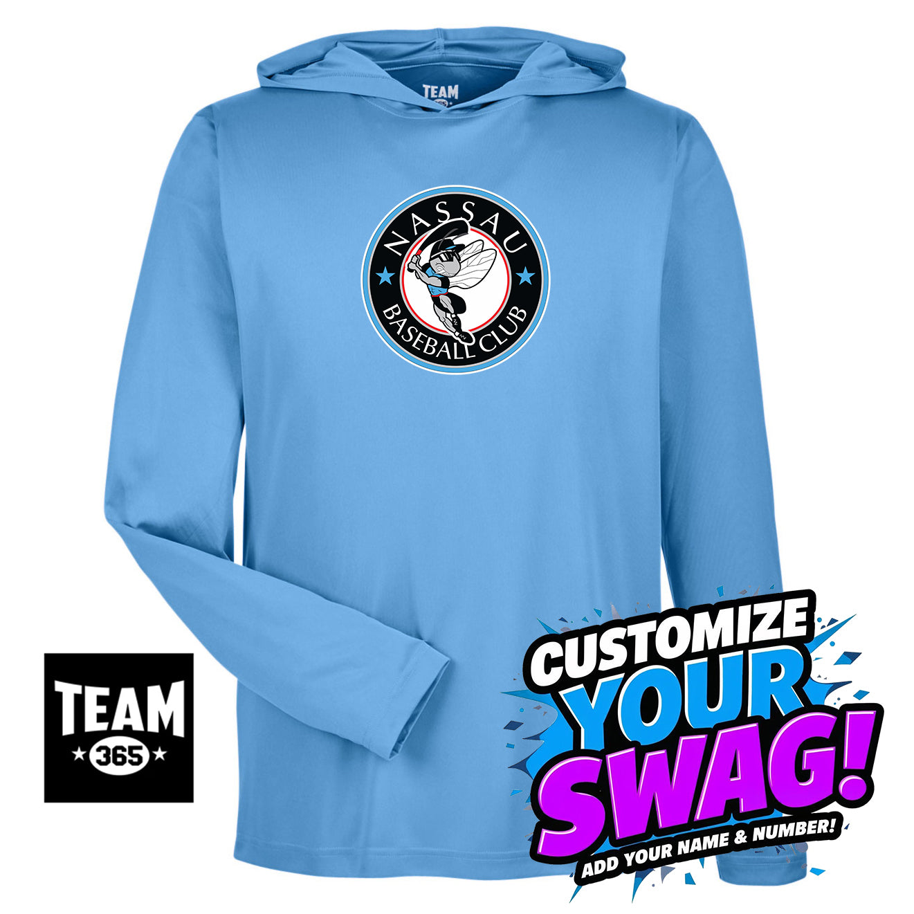 Team 365 Youth & Men's Zone Performance Hoodie - NBC Gnats Baseball