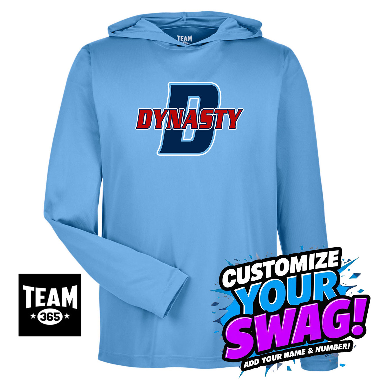 Team 365 Youth & Men's Zone Performance Hoodie - North Florida Dynasty
