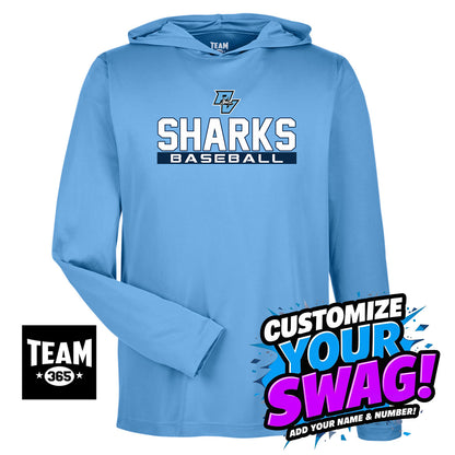 Team 365 Youth & Men's Zone Performance Hoodie - PVAA Sharks