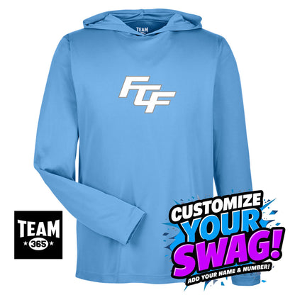 Team 365 Youth & Men's Zone Performance Hoodie - FCF Flight Baseball Blue