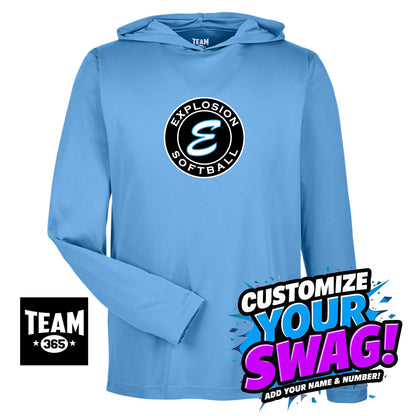 Team 365 Youth & Men's Zone Performance Hoodie - Explosion Softball