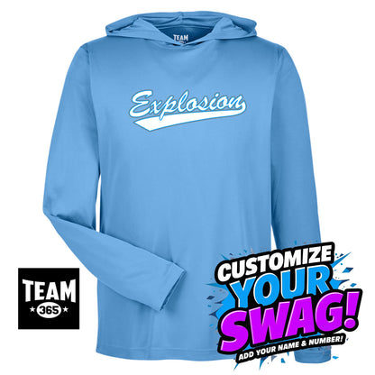 Team 365 Youth & Men's Zone Performance Hoodie - Explosion Softball