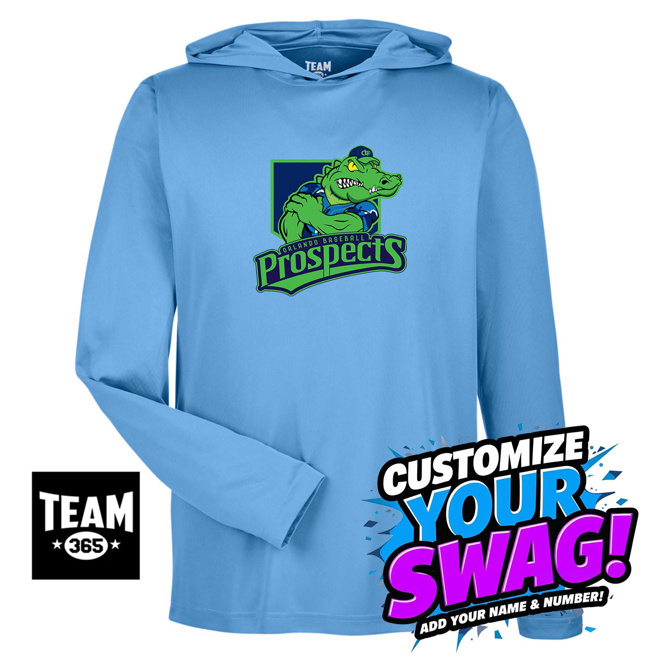 Team 365 Youth & Men's Zone Performance Hoodie - OBP Swamp Kings