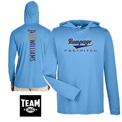 GAME TIME - Team 365 Youth & Men's Zone Performance Hoodie - Mississippi Rampage