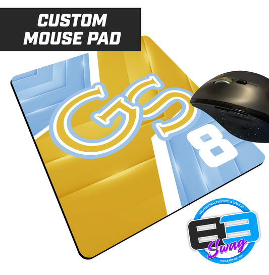 Golden Spikes Baseball - Mouse Pad