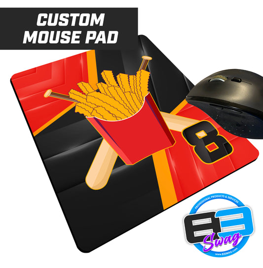 Team Rally Fries Baseball - Mouse Pad