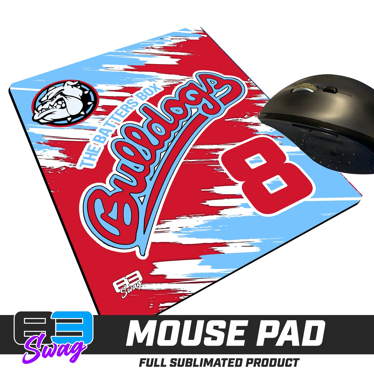 Mouse Pad - Batters Box Bulldogs Softball