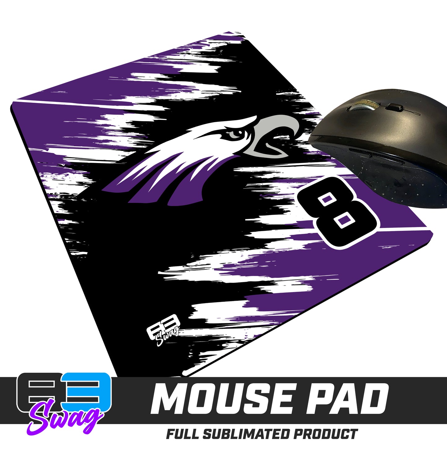 Mouse Pad - Bellmawr Purple Eagles