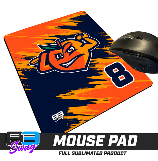 Mouse Pad - Peach Clobbers Baseball