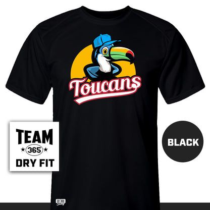 Performance T-Shirt - MULTIPLE COLORS AVAILABLE - Toucans Baseball LV 2