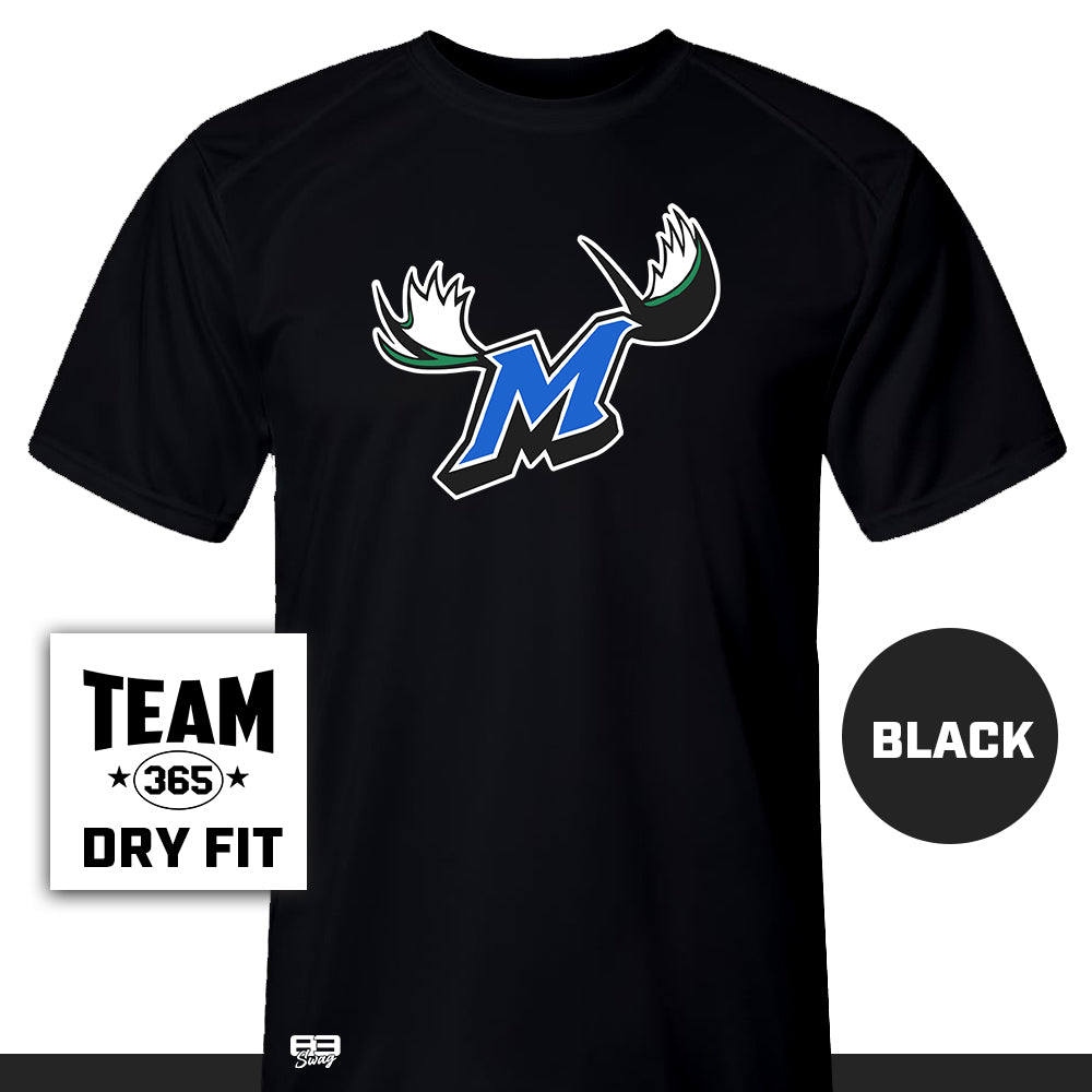 Performance T-Shirt - MULTIPLE COLORS AVAILABLE - Connecticut Moose Baseball V2