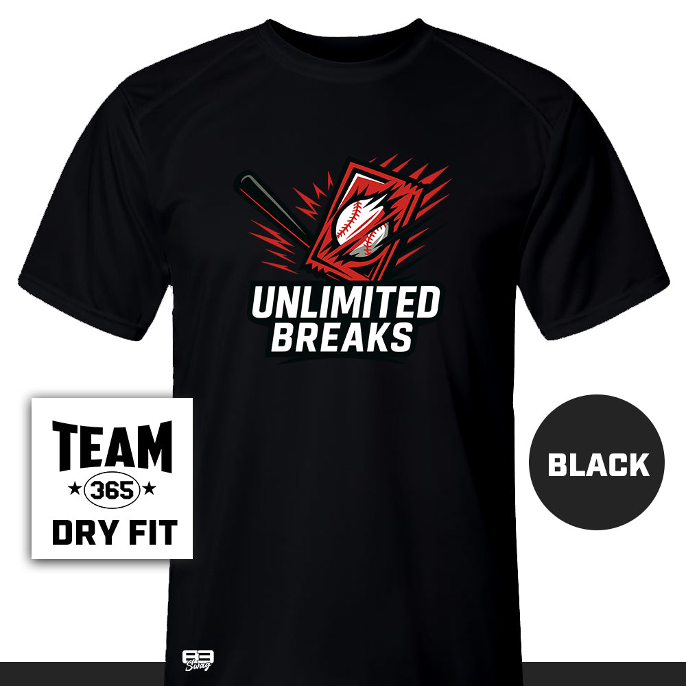 Performance T-Shirt - MULTIPLE COLORS AVAILABLE - Unlimited Breaks