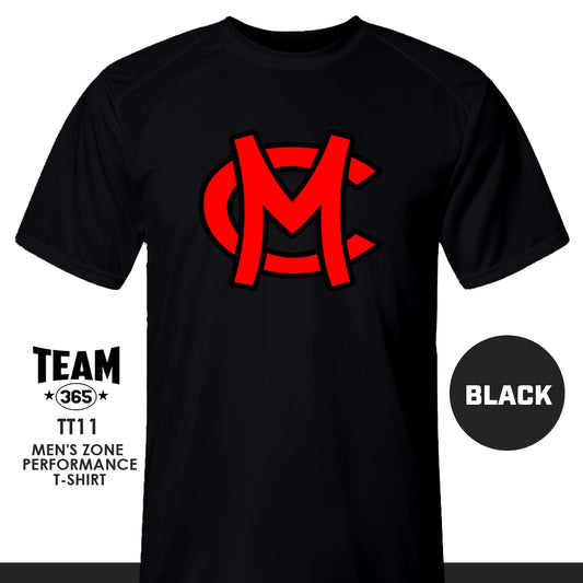 Mudcats Baseball - Crew - Performance T-Shirt - MULTIPLE COLORS AVAILABLE