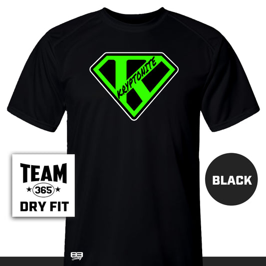 Performance T-Shirt - MULTIPLE COLORS AVAILABLE - Kryptonite Softball