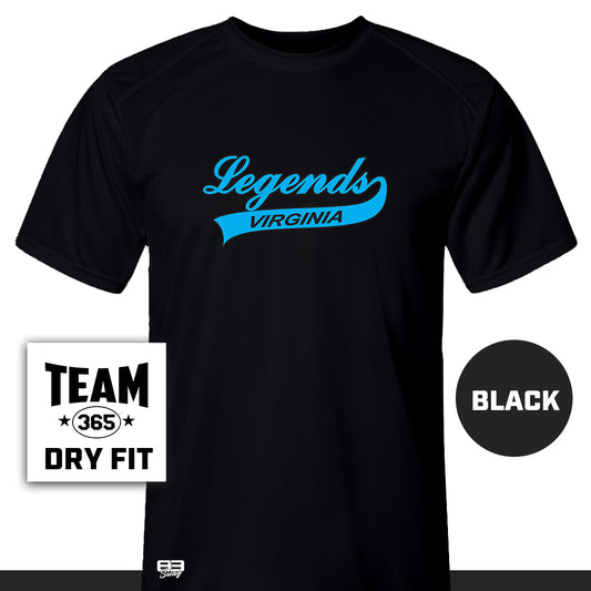 Performance T-Shirt - MULTIPLE COLORS AVAILABLE - Virginia Legends Softball