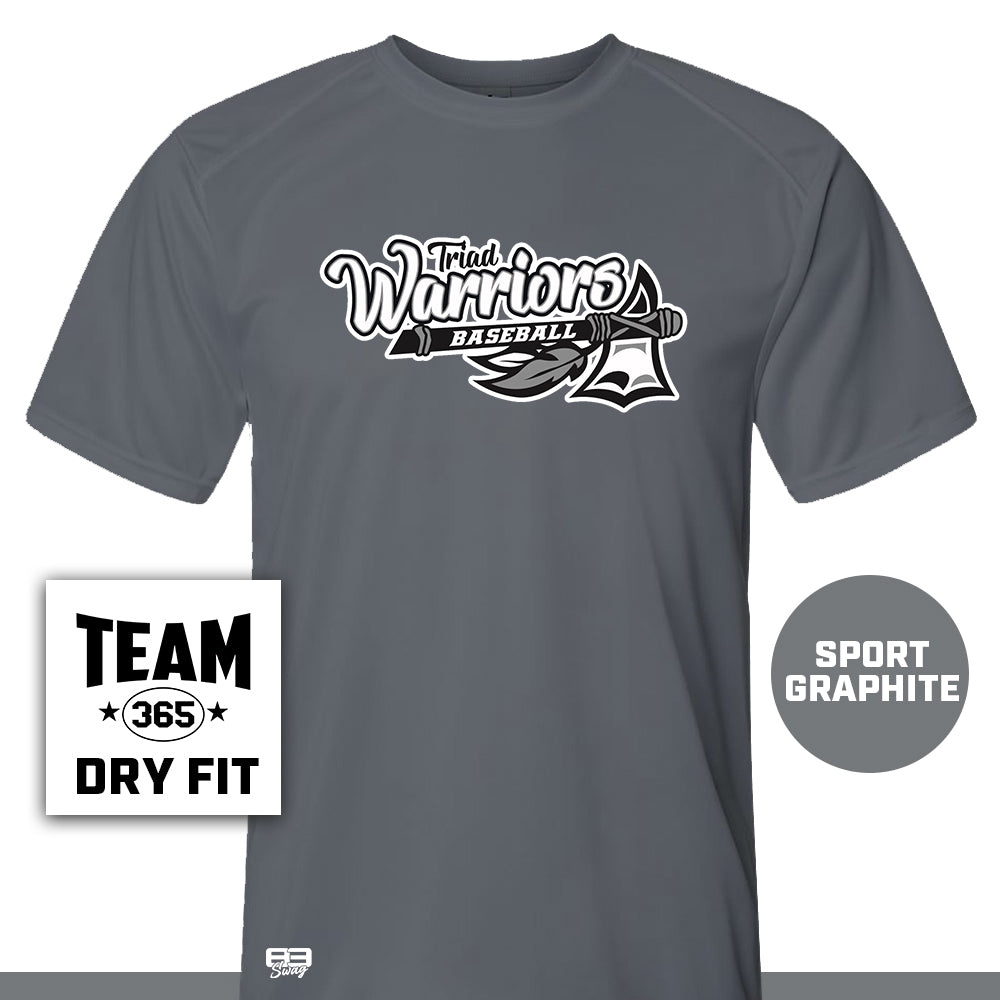 Performance T-Shirt - MULTIPLE COLORS AVAILABLE - Triad Warriors Baseball