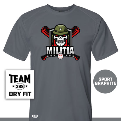 Performance T-Shirt - MULTIPLE COLORS AVAILABLE - Militia Baseball