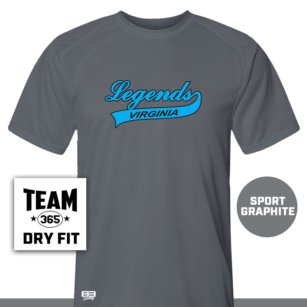 Performance T-Shirt - MULTIPLE COLORS AVAILABLE - Virginia Legends Softball