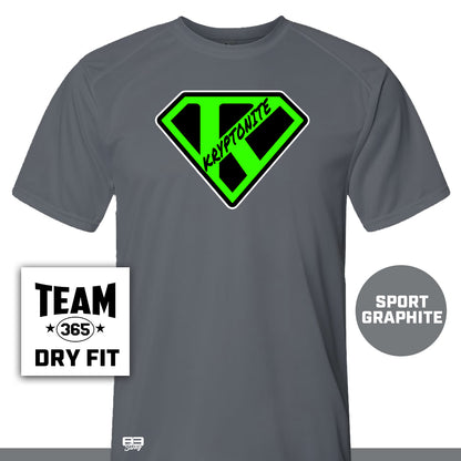 Performance T-Shirt - MULTIPLE COLORS AVAILABLE - Kryptonite Softball