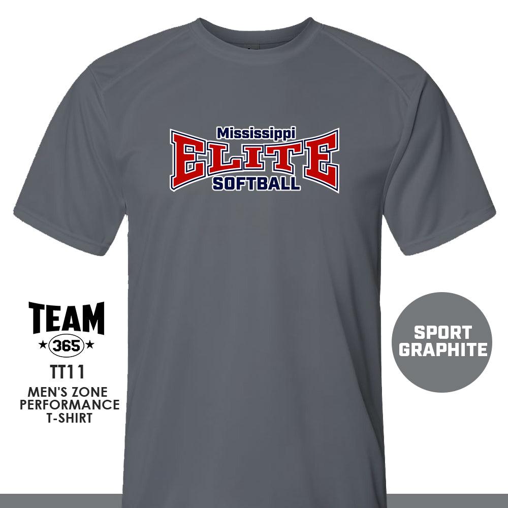 Mississippi Elite 2k12 Softball 2024 Edition - Crew - Performance T-Shirt - MULTIPLE COLORS AVAILABLE - 83Swag