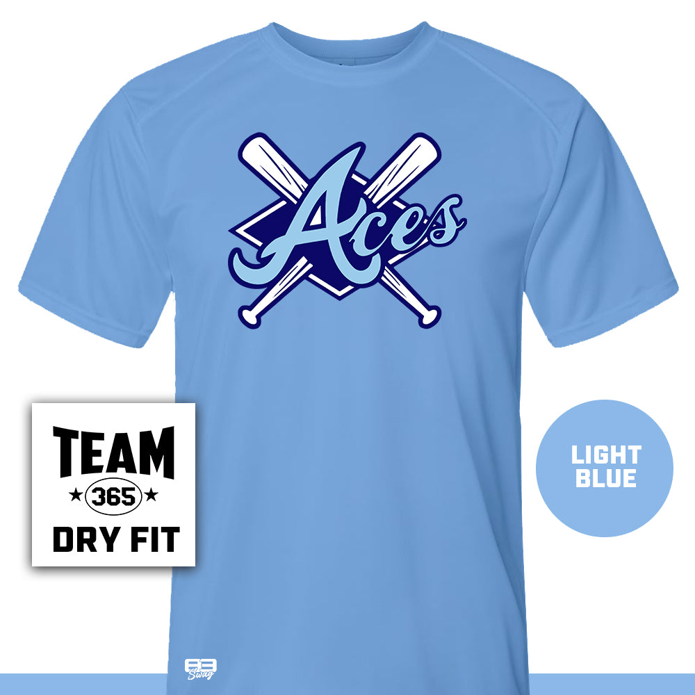 Performance T-Shirt - MULTIPLE COLORS AVAILABLE - Aces Baseball