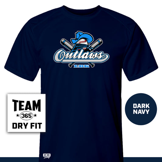 Performance T-Shirt - MULTIPLE COLORS AVAILABLE - Outlaws Baseball