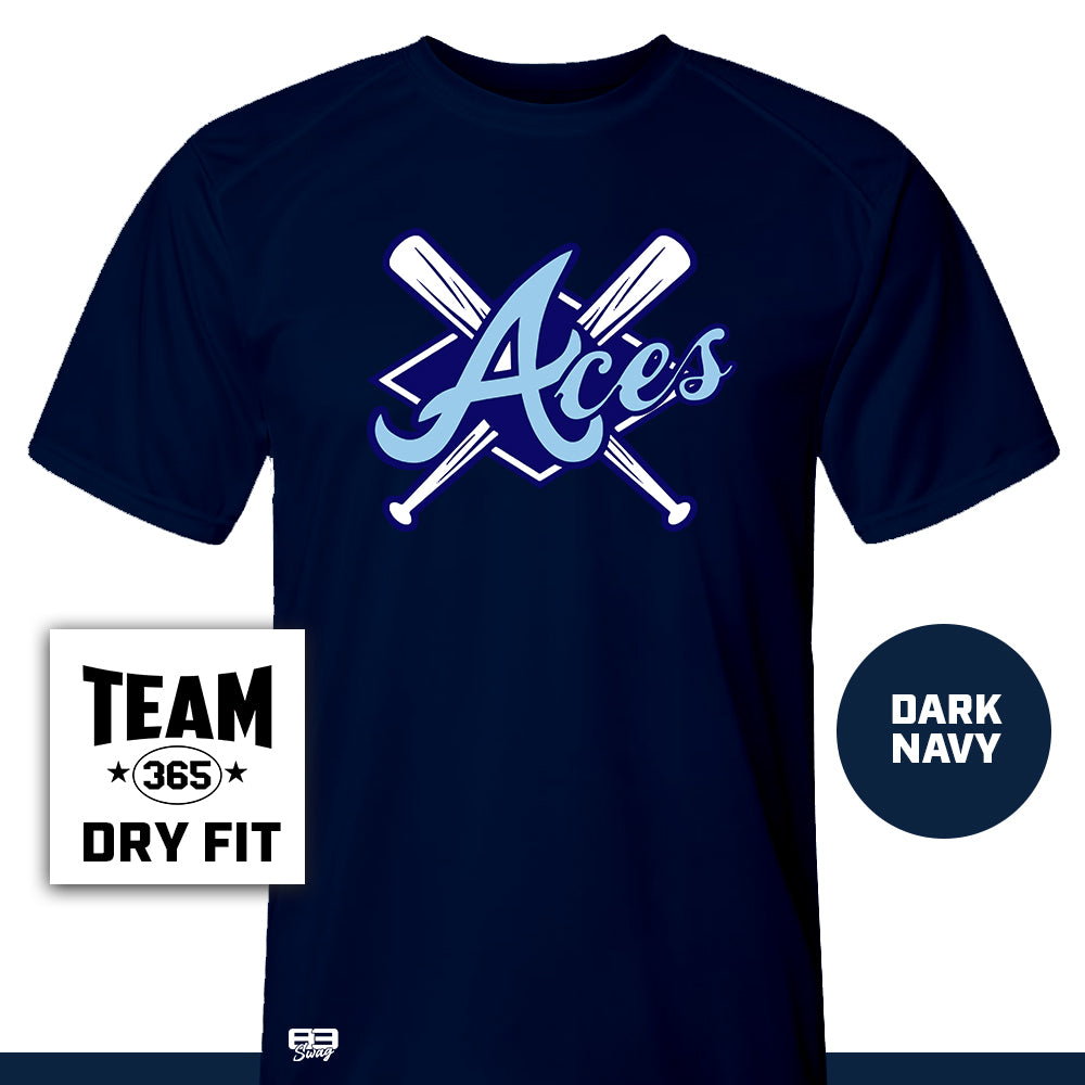 Performance T-Shirt - MULTIPLE COLORS AVAILABLE - Aces Baseball