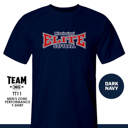 Mississippi Elite 2k12 Softball 2024 Edition - Crew - Performance T-Shirt - MULTIPLE COLORS AVAILABLE - 83Swag