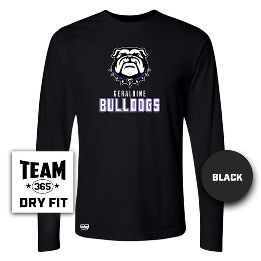 Lightweight Performance Long Sleeve - Geraldine Bulldogs Football V2