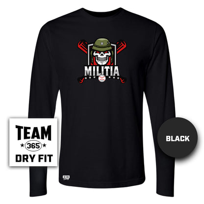 Lightweight Performance Long Sleeve - Militia Baseball