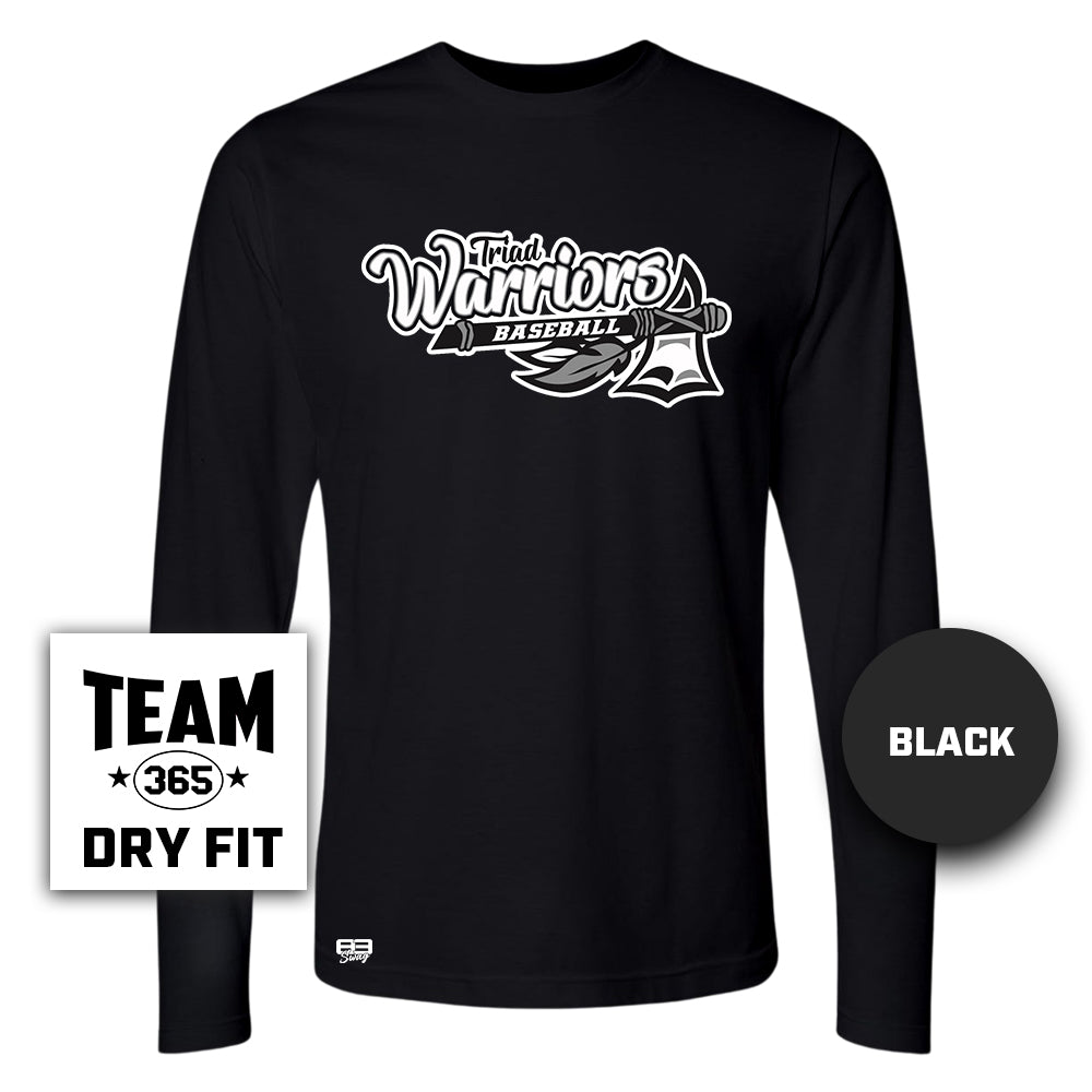 Lightweight Performance Long Sleeve - Triad Warriors Baseball