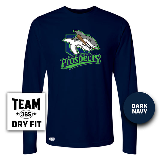 Lightweight Performance Long Sleeve - Orlando Baseball Prospects - Land Sharks