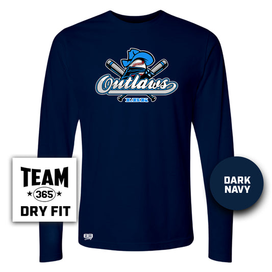 Lightweight Performance Long Sleeve - Outlaws Baseball