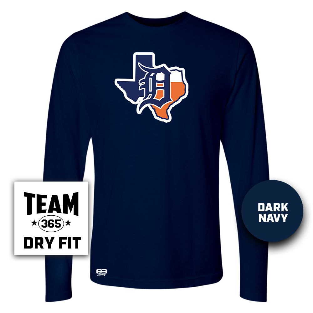 Lightweight Performance Long Sleeve - Dallas Tigers Baseball