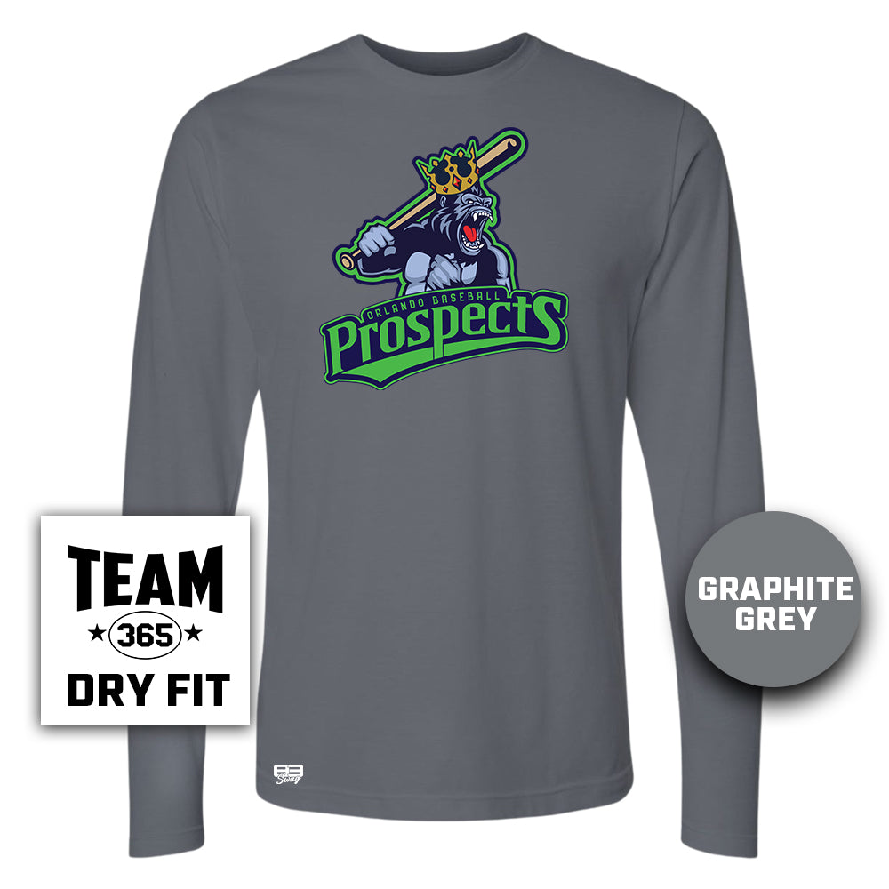 Lightweight Performance Long Sleeve - Orlando Baseball Prospects - Gorilla Kings V2