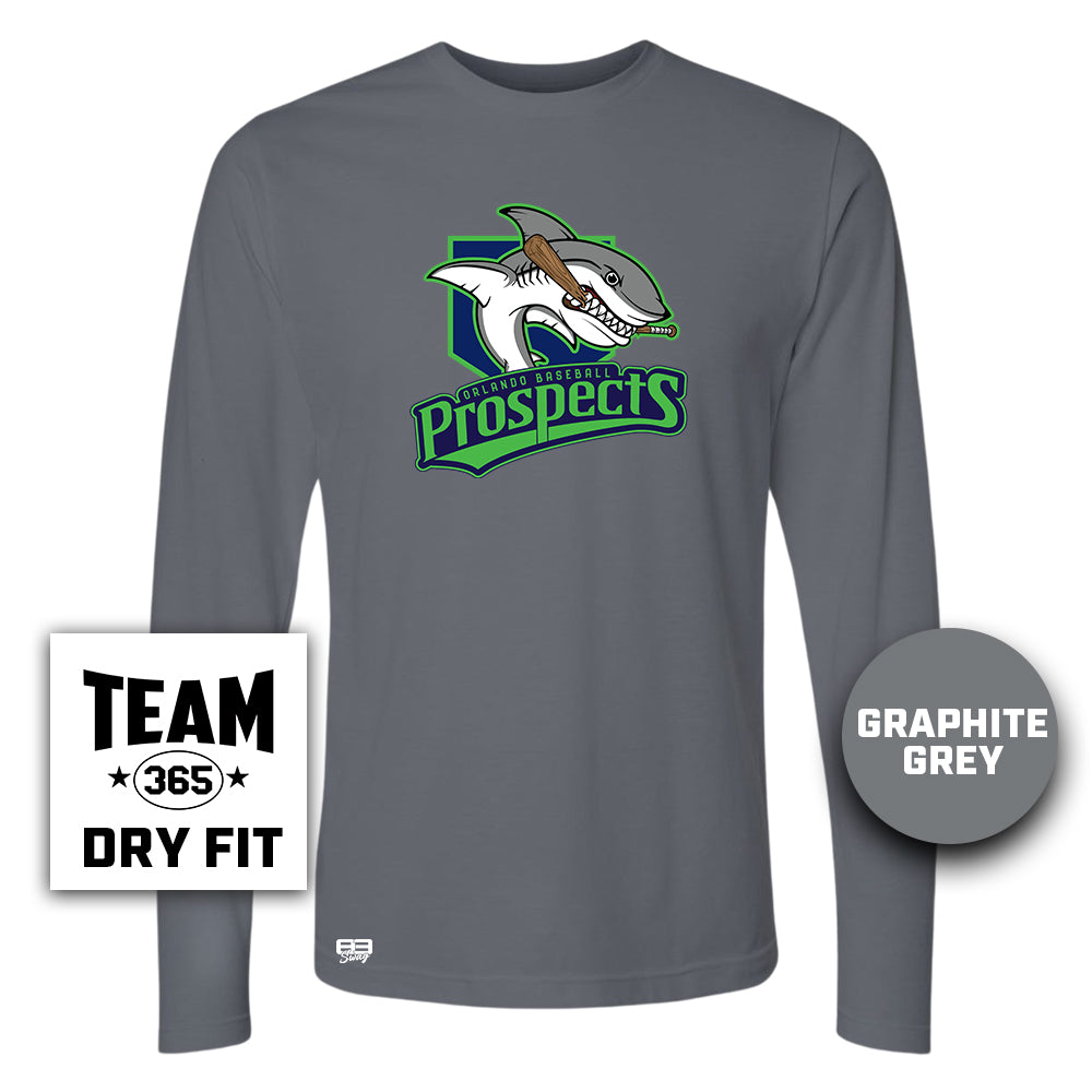 Lightweight Performance Long Sleeve - Orlando Baseball Prospects - Land Sharks