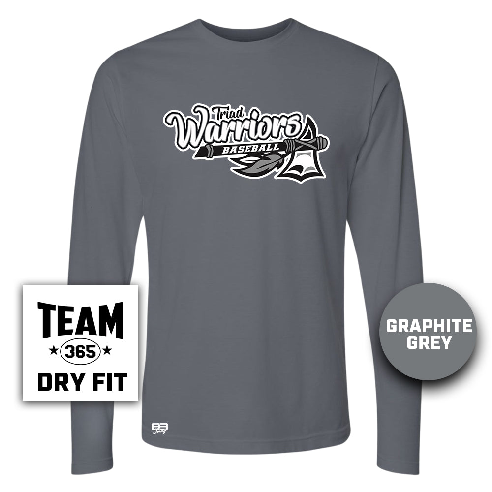 Lightweight Performance Long Sleeve - Triad Warriors Baseball