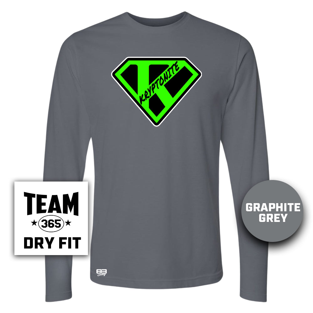 Lightweight Performance Long Sleeve - Kryptonite Softball