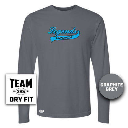 Lightweight Performance Long Sleeve - Virginia Legends Softball