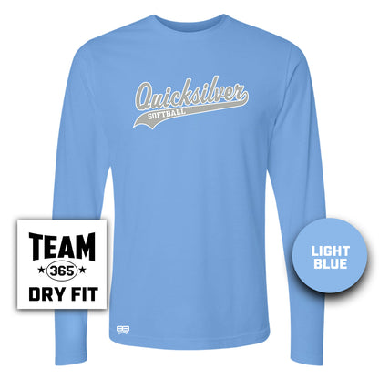 Lightweight Performance Long Sleeve - Quicksilver Softball