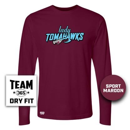 Lightweight Performance Long Sleeve - Keystone Heights - Lady Tomahawks Softball