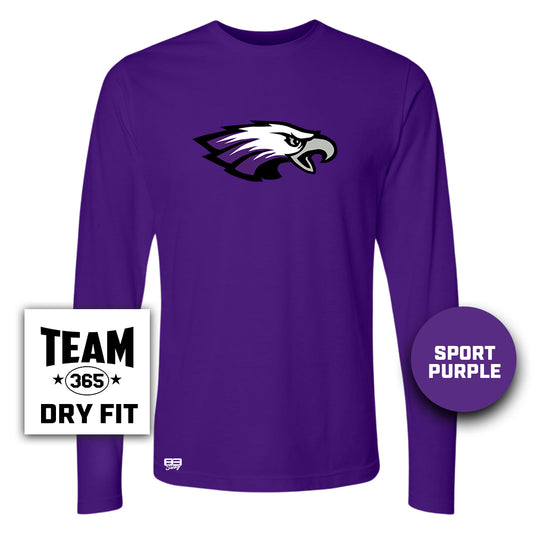 Lightweight Performance Long Sleeve - Bellmawr Purple Eagles