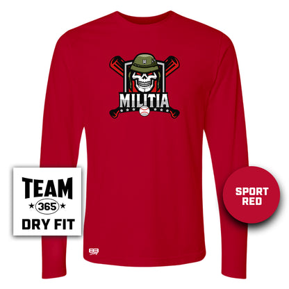 Lightweight Performance Long Sleeve - Militia Baseball