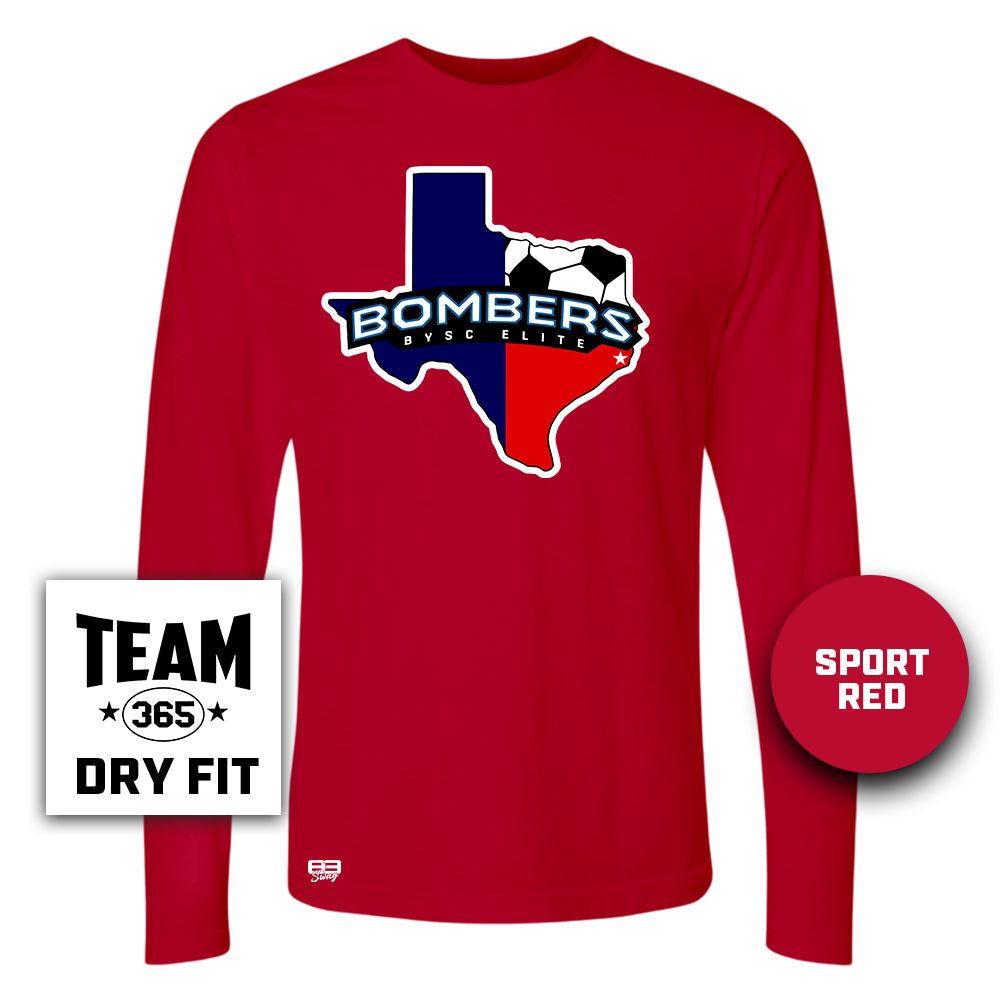 Lightweight Performance Long Sleeve - BYSC Bombers Soccer