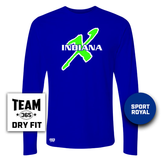 Lightweight Performance Long Sleeve - Indiana Xtreme Softball V2