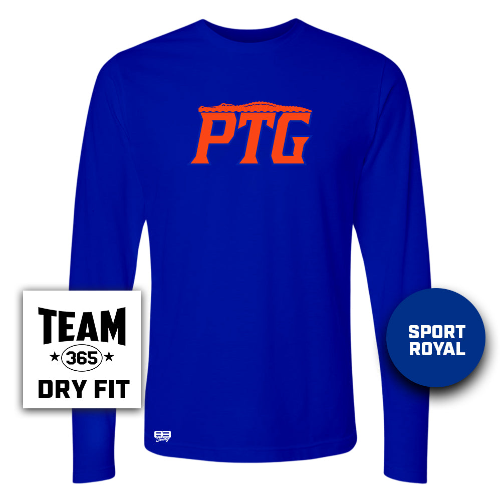 Lightweight Performance Long Sleeve - Palatka TailGators Baseball V4 ALT